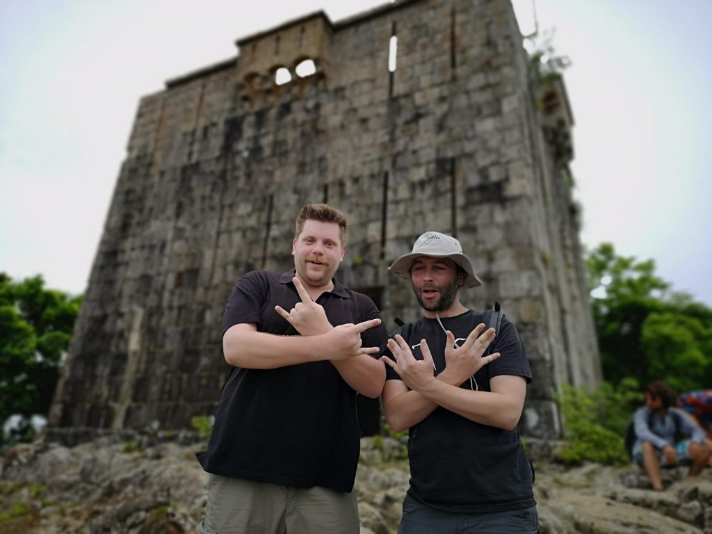 Touriste au Chameau à Terre-de-Haut